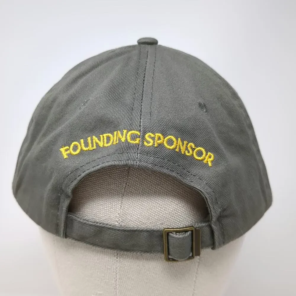 National Museum United States Army Green One Size Baseball Cap Hat Sponsor Logo